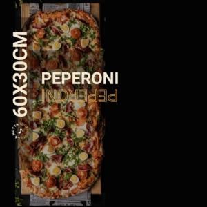 CARATULA PIZZAS URU 60X30 PEPERONI