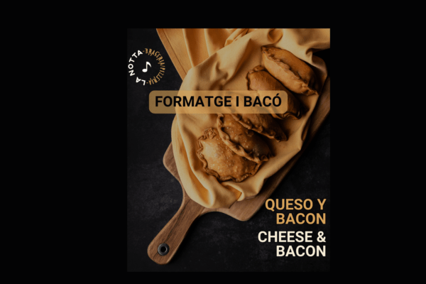 CARATULA EMPANADAS QUESO BACON CARATULA EMPANADAS QUESO BACON