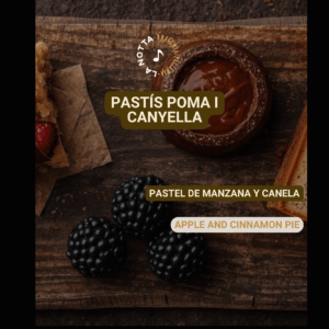 CARATULA PASTEL MANZANA CANELA
